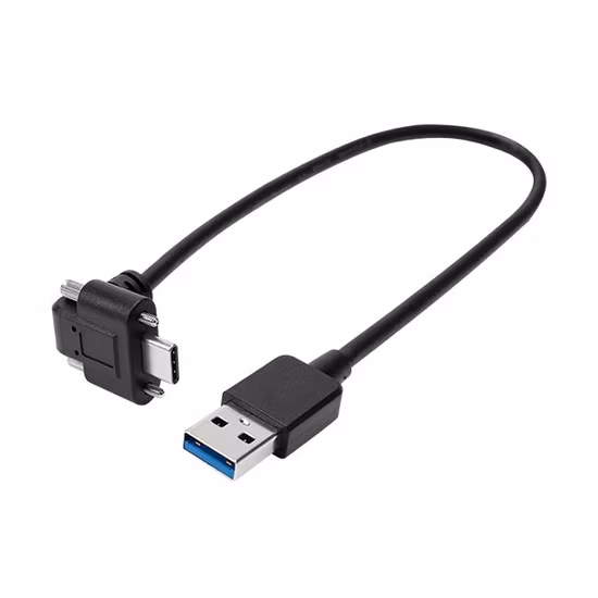 OEM 90 Grad abgewinkeltes USB-Cm-auf-Am-Panelmontagekabel